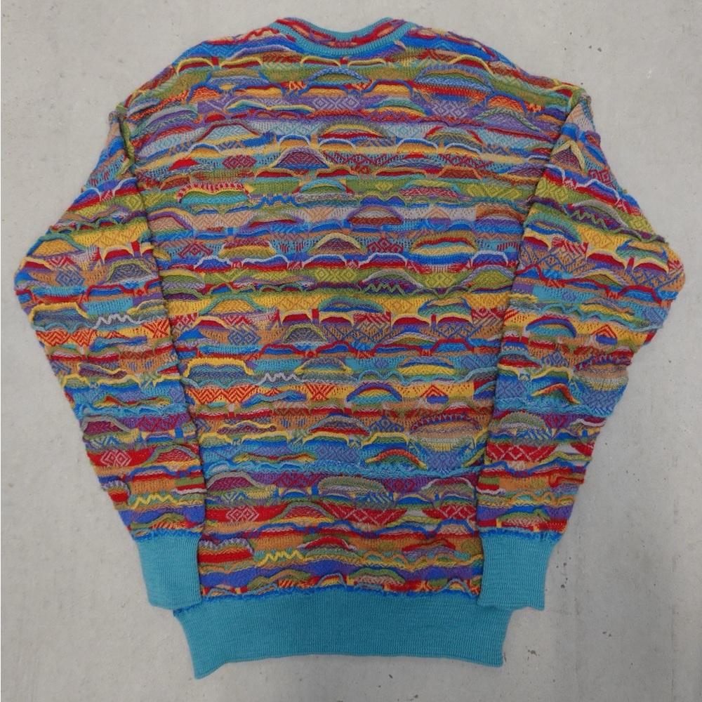COOGI STYLE Men's Multicolor Crewneck‎ Sweater - Picture 2 of 8